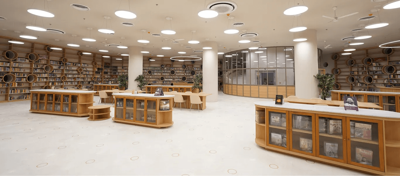 Anekant Library at Raj Sabhagruh